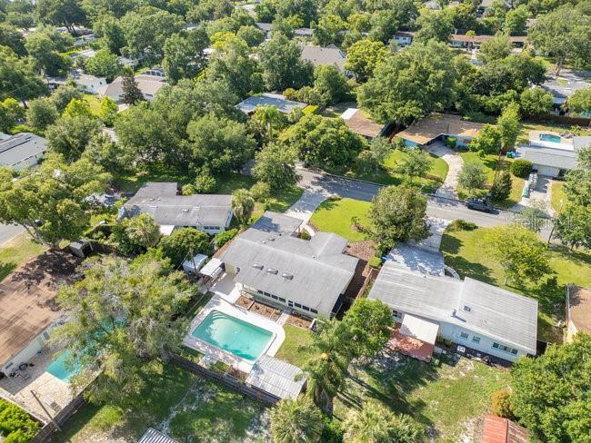 1926 Natalen Road Winter Park, FL 32792 - Photo 43 of 44 an aerial view of residential house with outdoor space and swimming pool