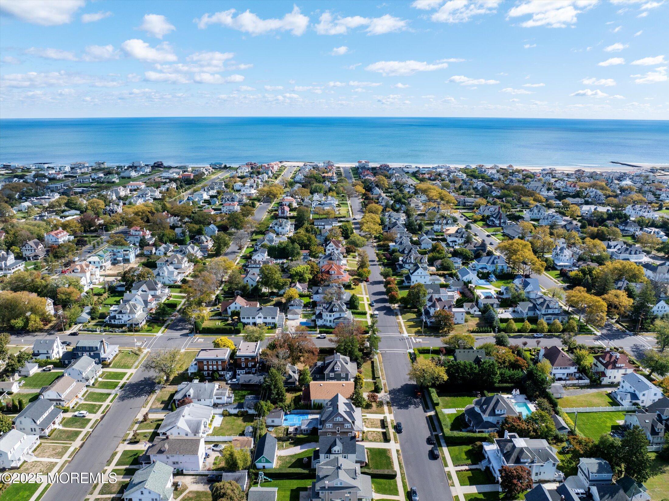 309 Spier Avenue Allenhurst, NJ 07711 - Photo 31 of 32 an aerial view of a city