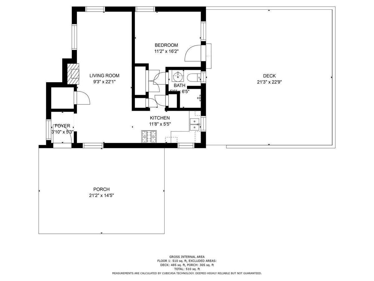 54970 Daryll Road Idyllwild, CA 92549 - Photo 35 of 35 floor plan 54970-daryll-rd-idyllwild-pin