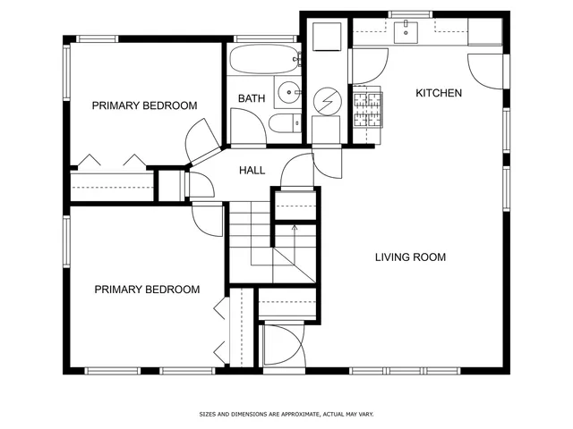 a picture of a floor plan