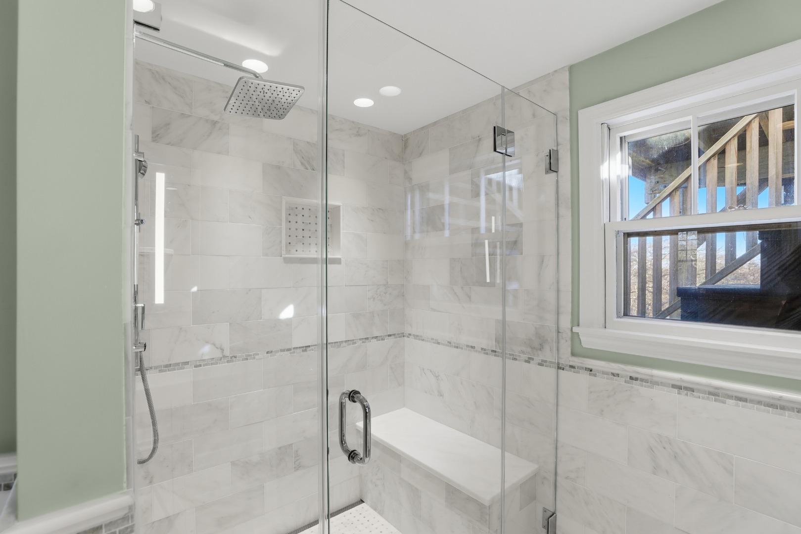 31 Flintlock Road Nantucket, MA 02554 - Photo 15 of 23 Freshly updated 1st floor primary bath