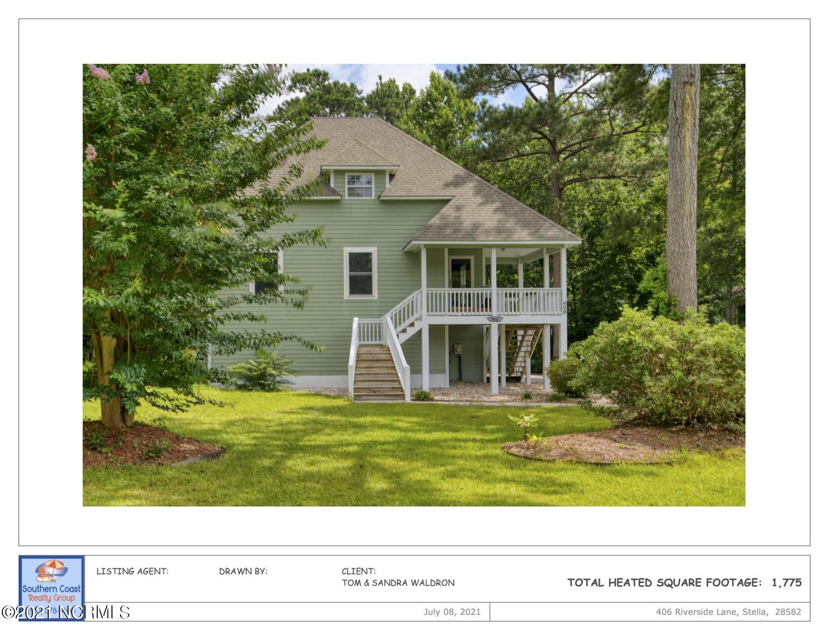 406 Riverside Lane Stella, NC 28582 - Photo 3 of 41 406 Riverside Lane MLS