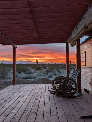 a view of sitting area on roof deck