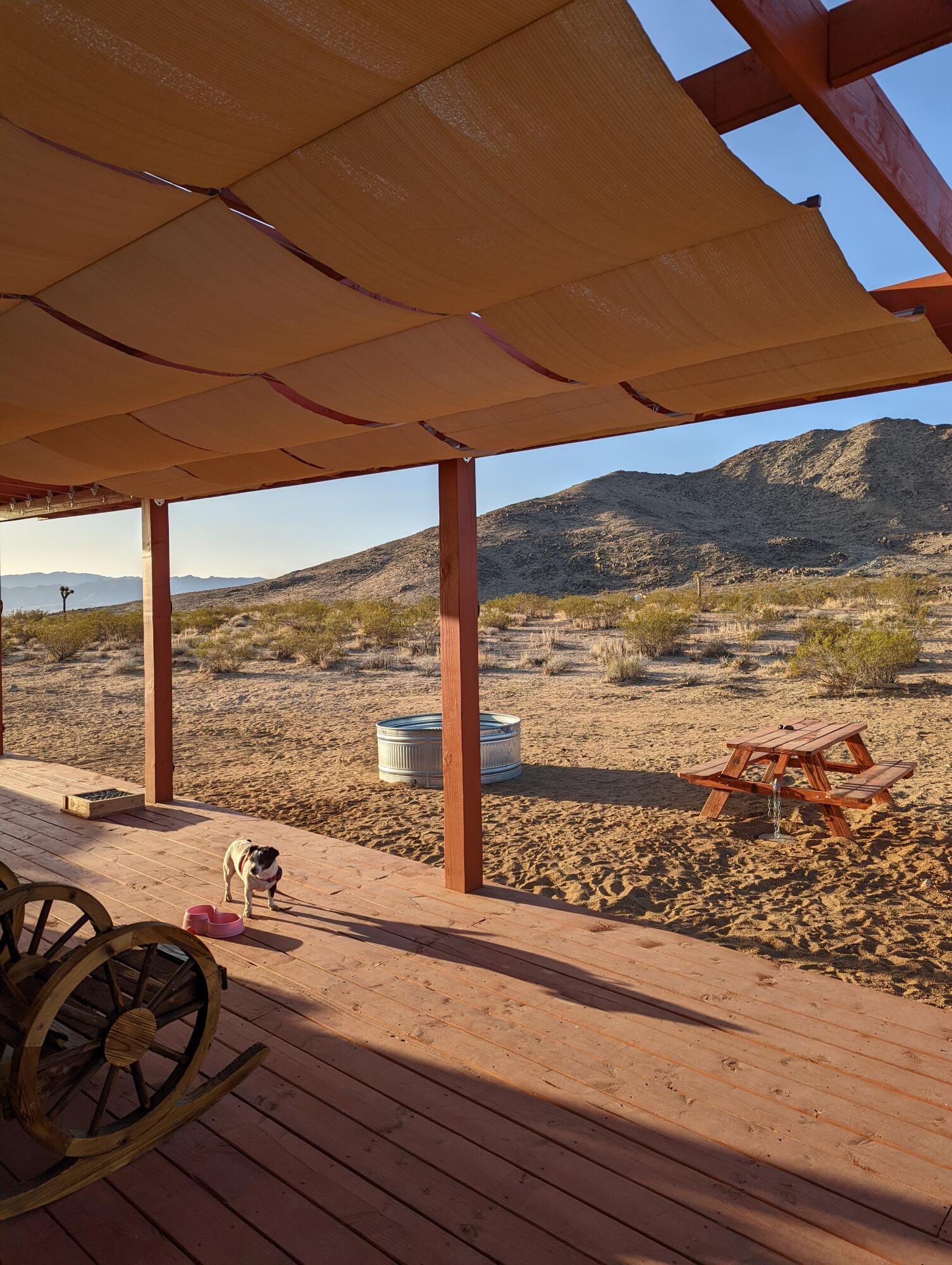 60876 Campanula Street Joshua Tree, CA 92252 - Photo 13 of 29 a view of a ocean from a window