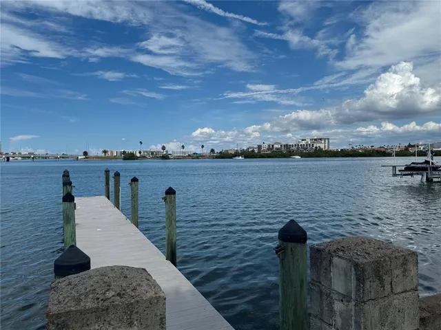 a view of a lake from a balcony