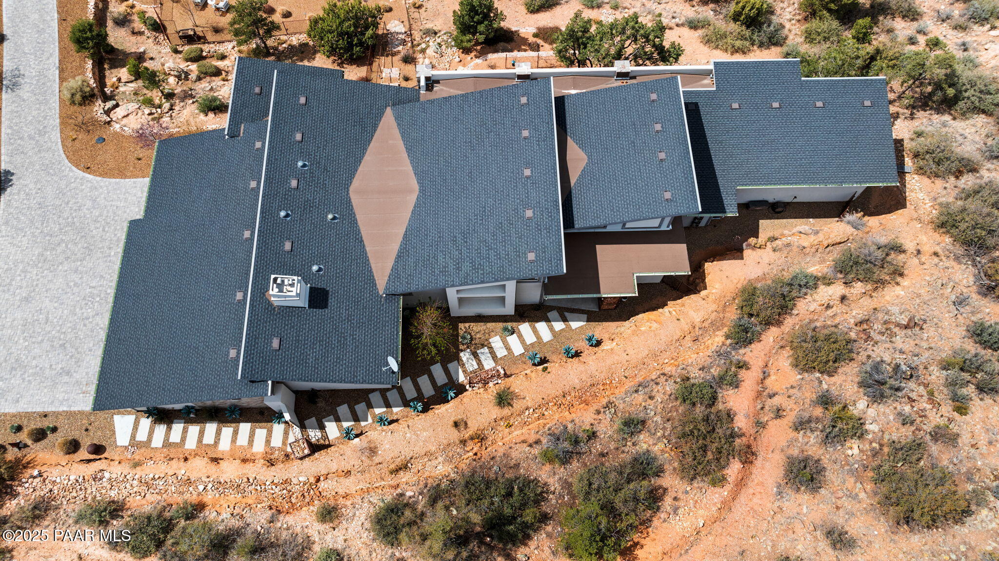 5245 West Three Forks Road Prescott, AZ 86305 - Photo 66 of 68 an aerial view of a house