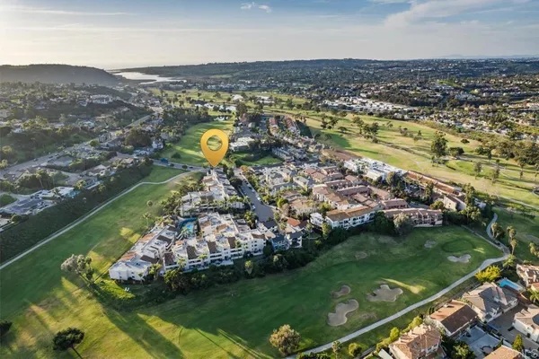 an aerial view of lake residential houses with outdoor space
