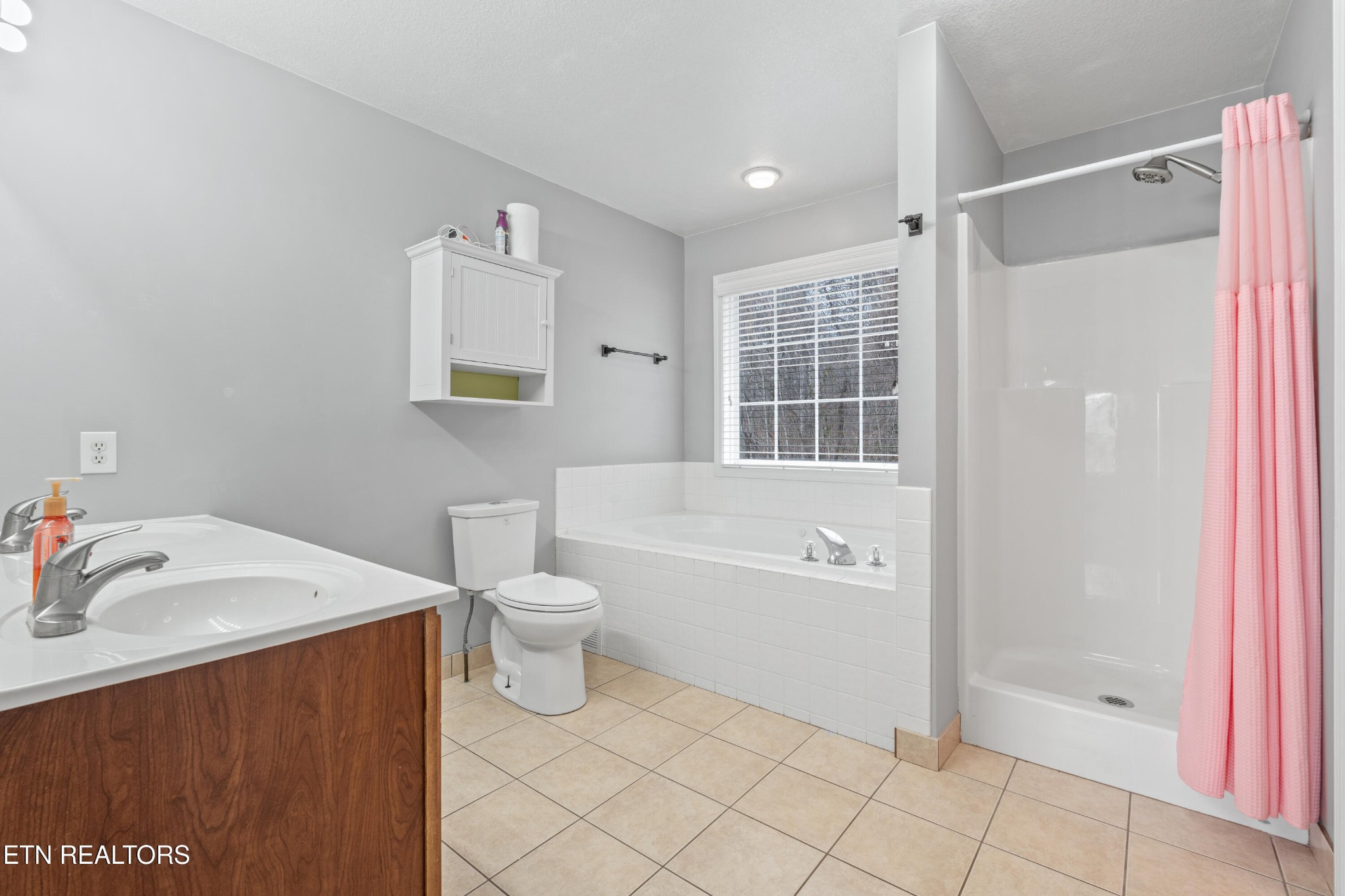 2805 Porch Swing Road Knoxville, TN 37938 - Photo 28 of 48 a bathroom with a sink a toilet and shower