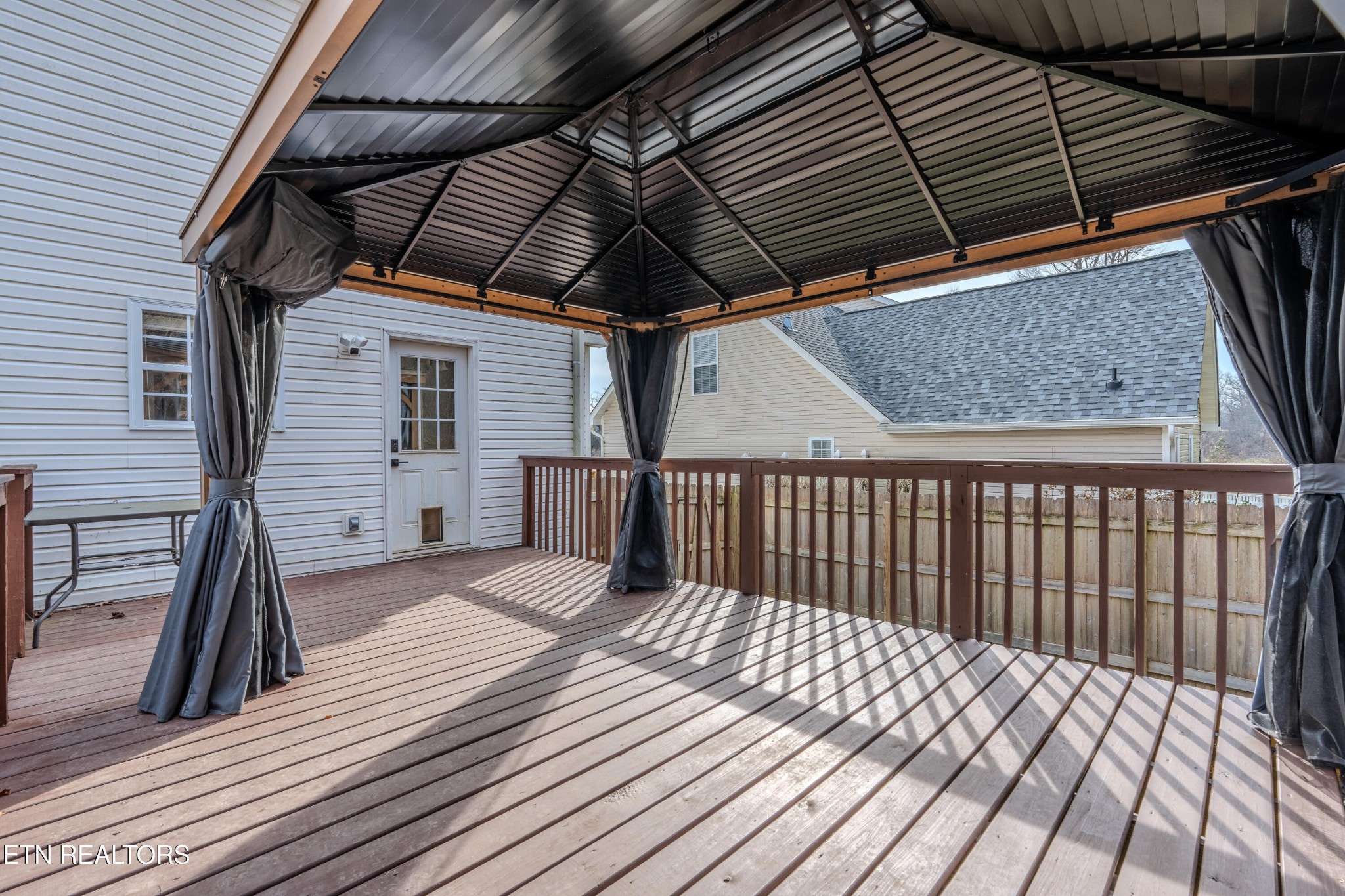 2805 Porch Swing Road Knoxville, TN 37938 - Photo 41 of 48 a view of a wooden deck