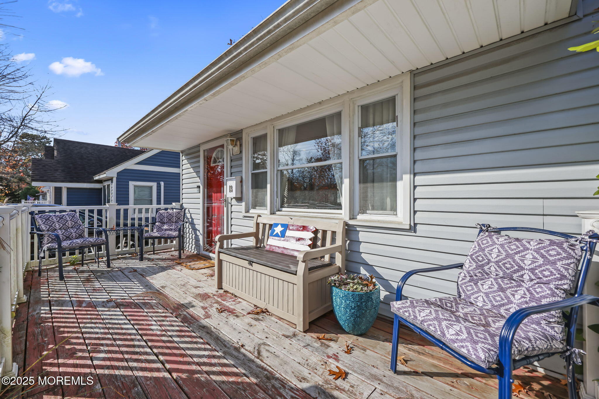 13 Holly Road Brick, NJ 08723 - Photo 5 of 34 a balcony view with a seating space