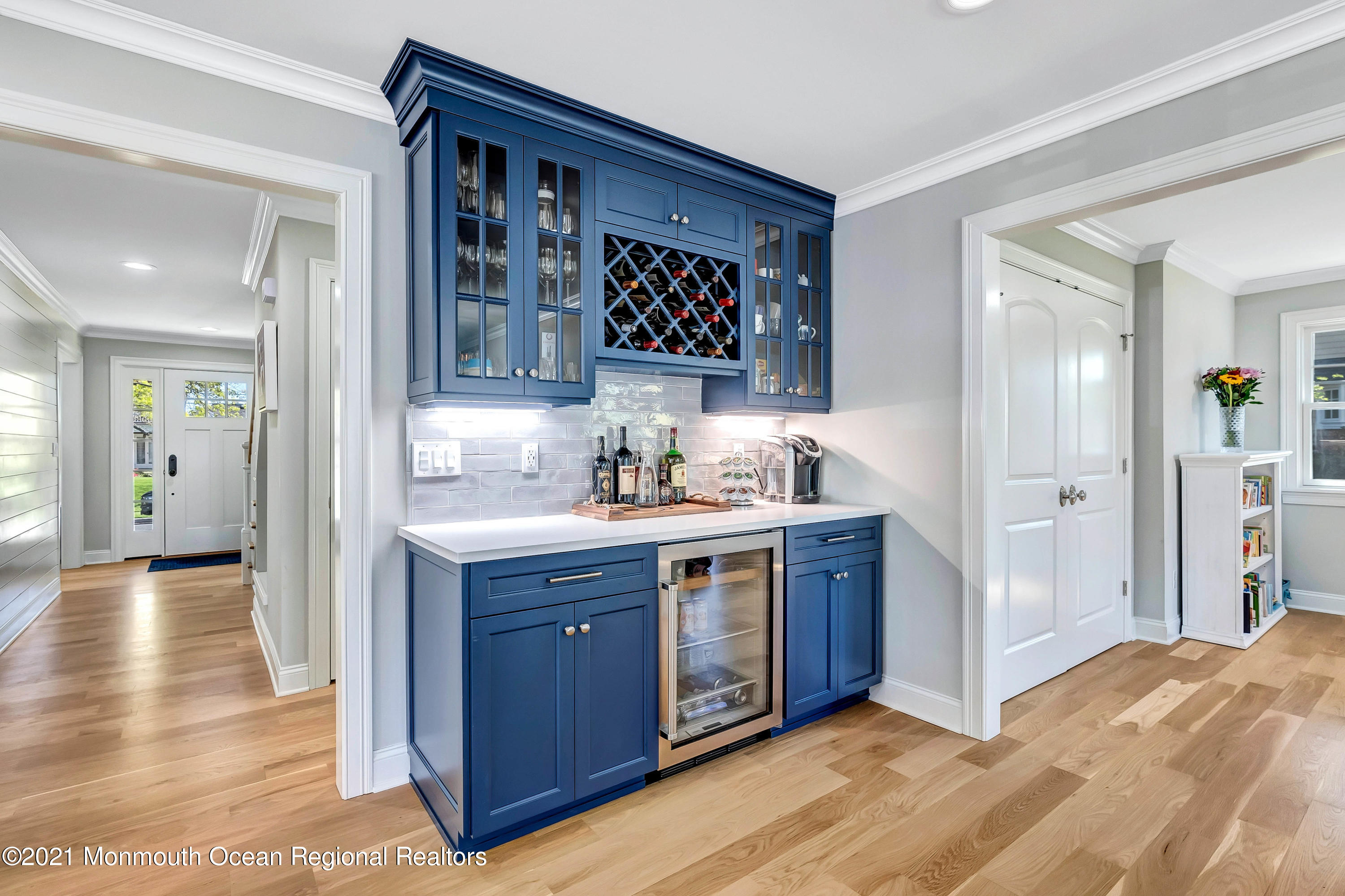 211 Monroe Avenue Spring Lake, NJ 07762 - Photo 14 of 46 a spacious bathroom with a sink and a mirror