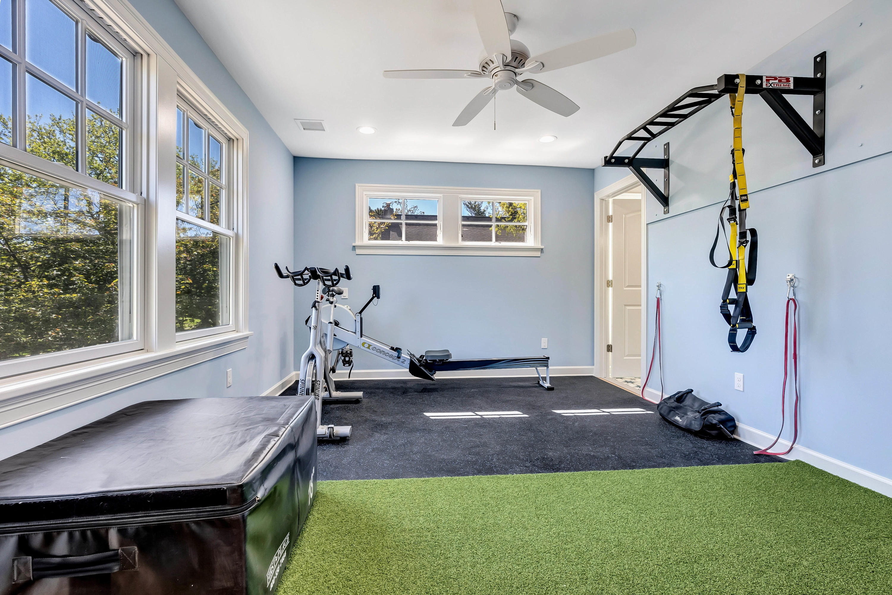 211 Monroe Avenue Spring Lake, NJ 07762 - Photo 24 of 46 a view of a room with gym equipment
