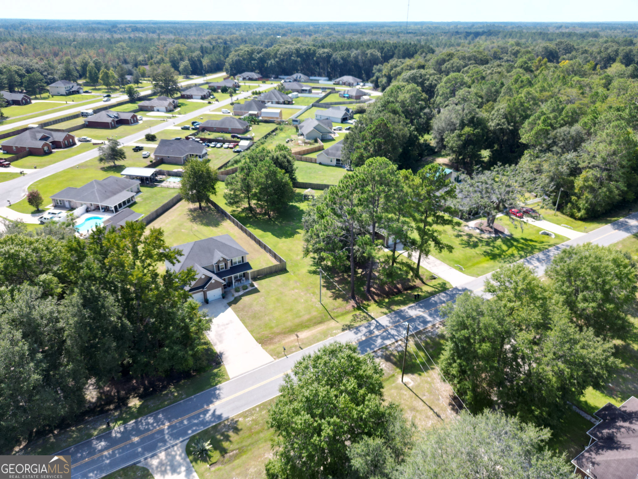 3453 John Wells Road Ludowici, GA 31316 - Photo 2 of 51 an aerial view of multiple house