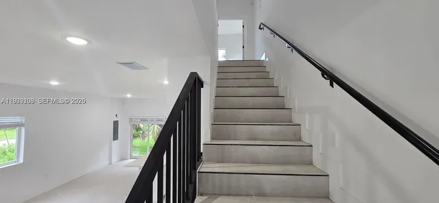 a view of entryway and hall