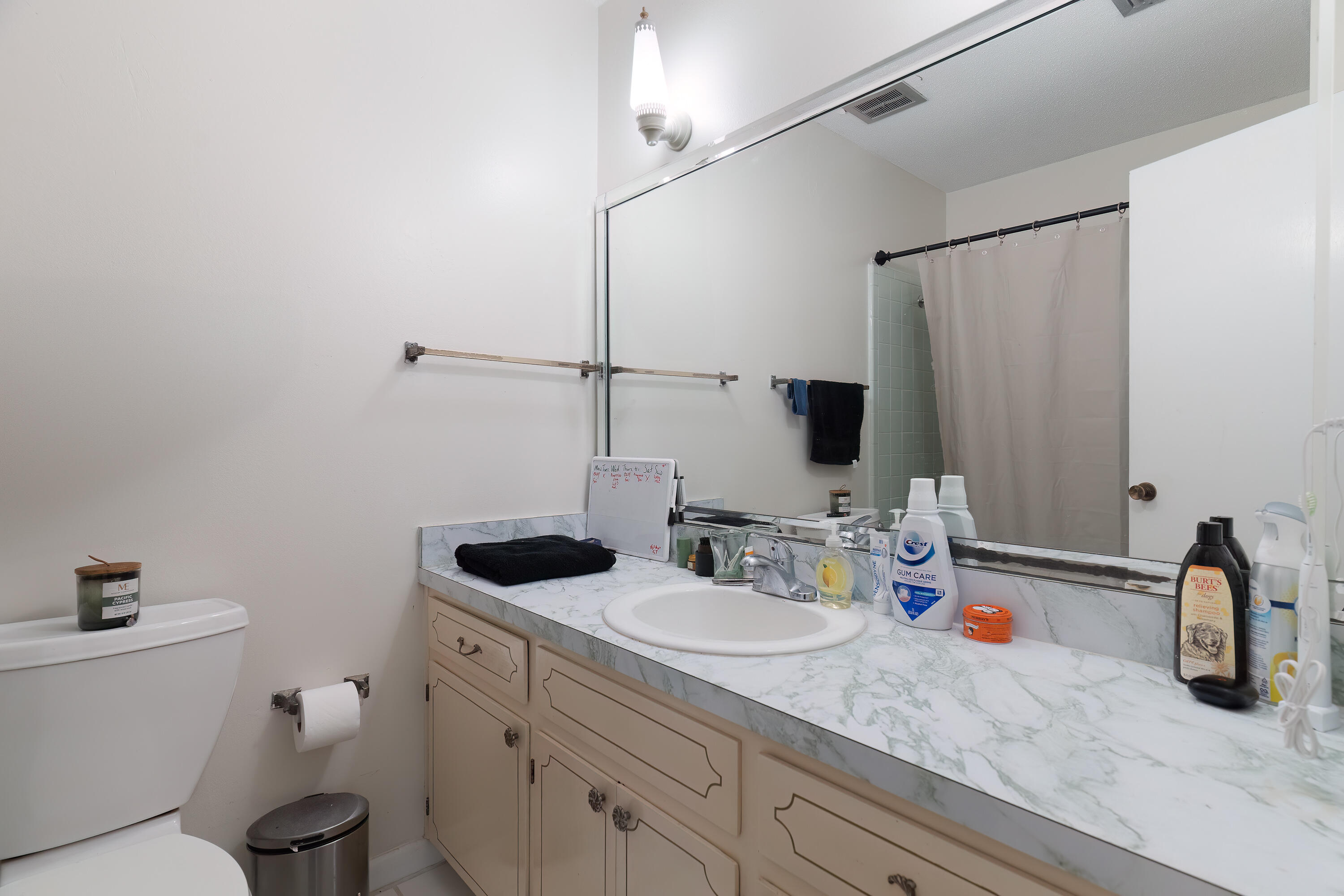 35 James Avenue Shalimar, FL 32579 - Photo 15 of 44 a bathroom with a sink toilet and shower