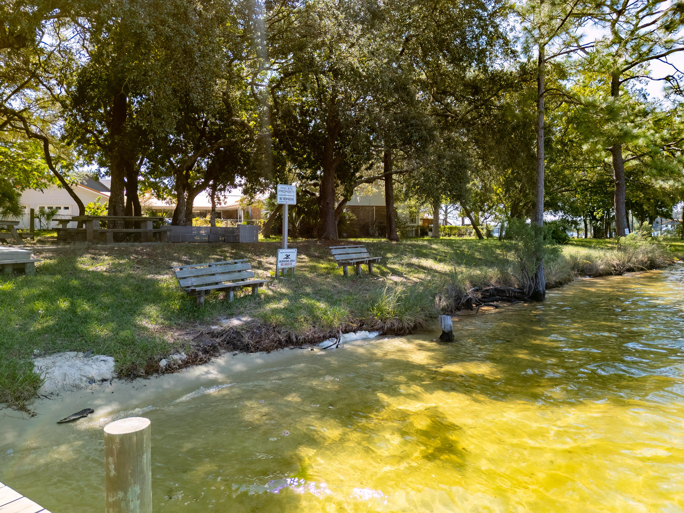 35 James Avenue Shalimar, FL 32579 - Photo 41 of 44 a view of a yard with swimming pool