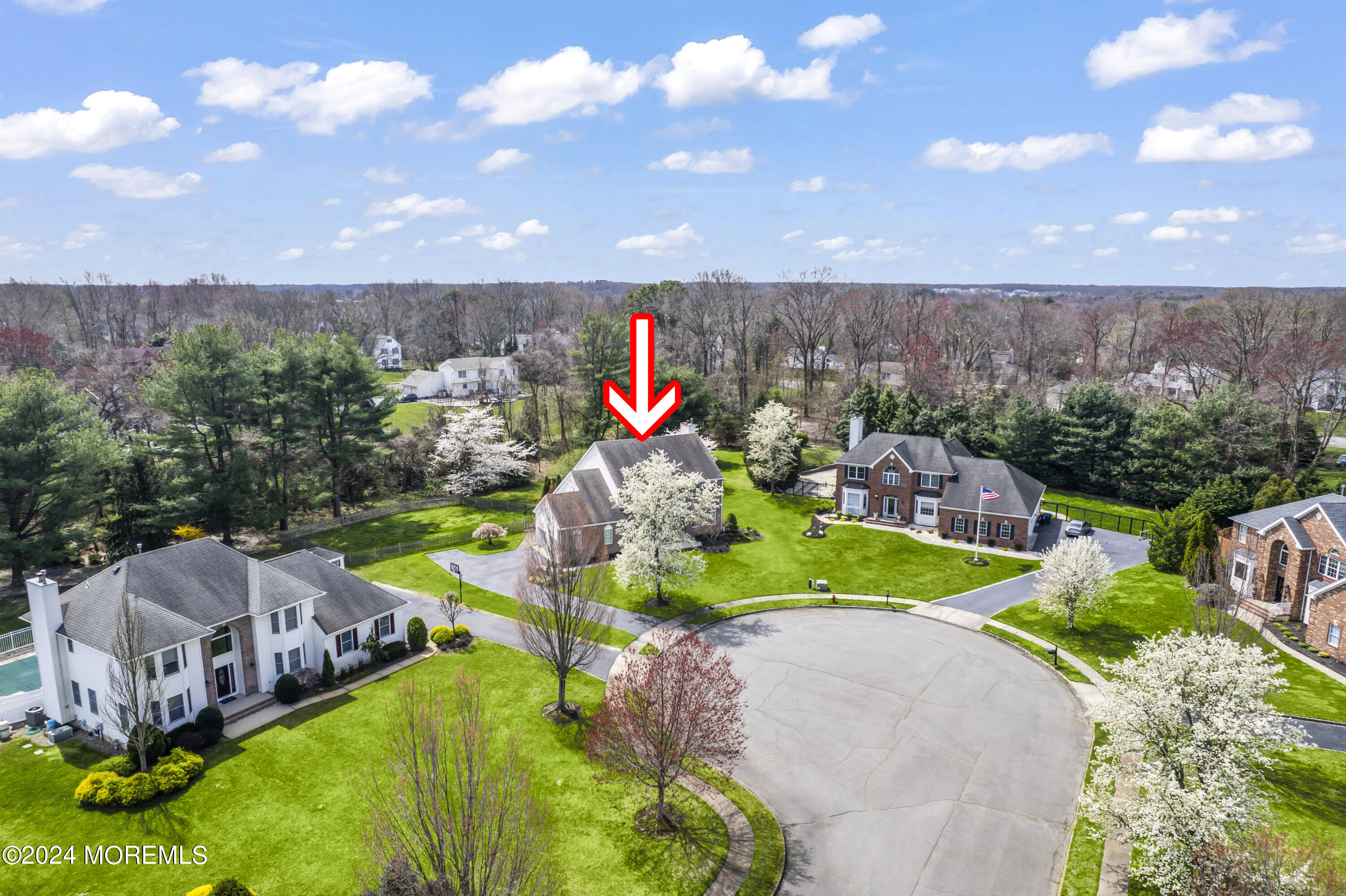 2805 Newman Way Wall, NJ 07719 - Photo 4 of 31 a view of a house with a yard and a fountain