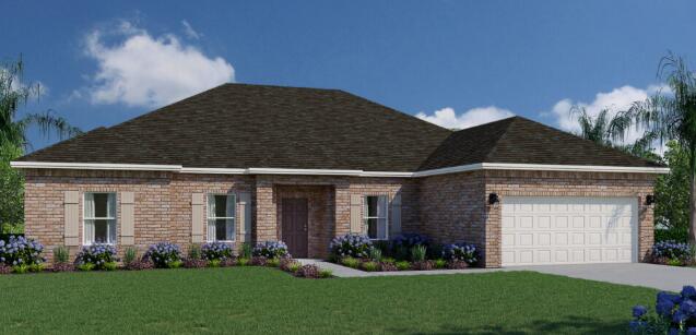 86 East Fawn Freeport, FL 32439 - Photo 1 of 2 a front view of a house with a garden