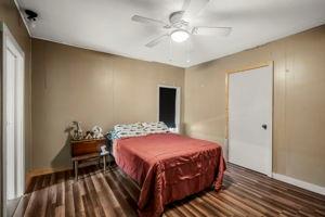 3544 Heathville-Ohl Road Summerville, PA 15864 - Photo 16 of 16 a bedroom with a bed and a chandelier