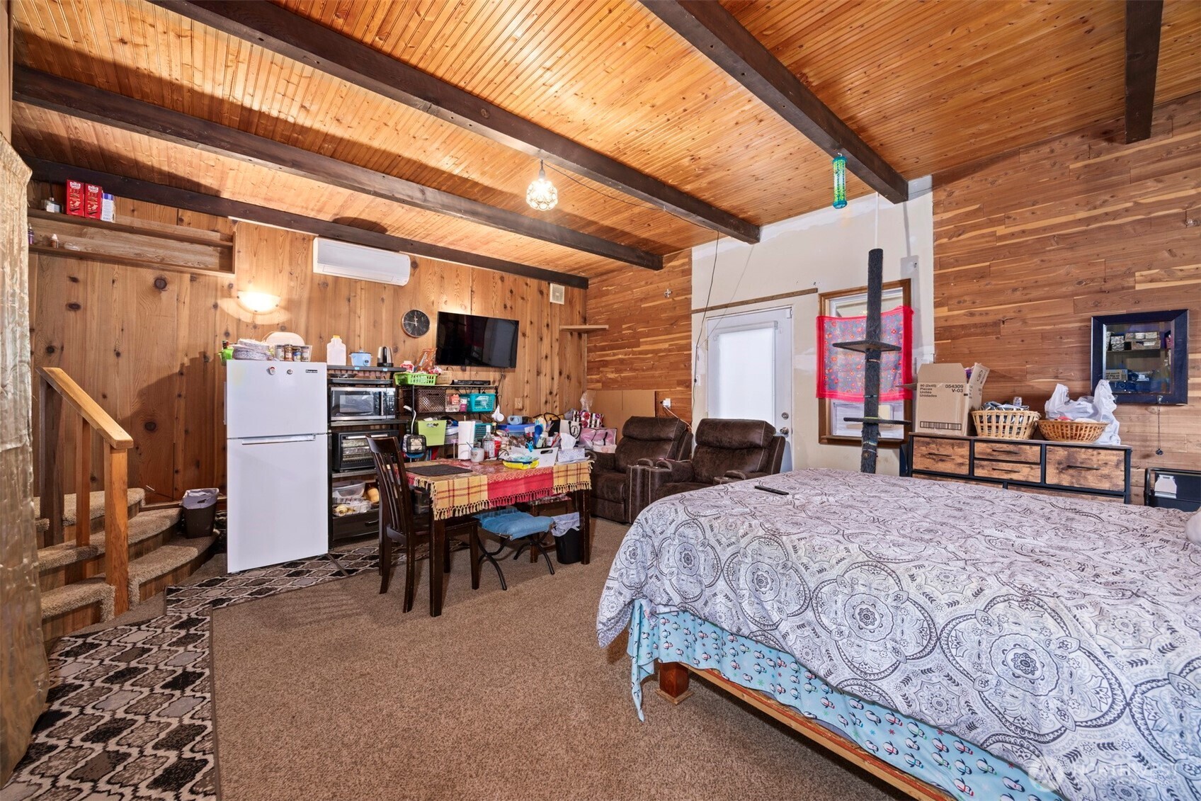 3630 Sorenson Road Everson, WA 98247 - Photo 23 of 39 a bed room with a bed furniture and a flat screen tv