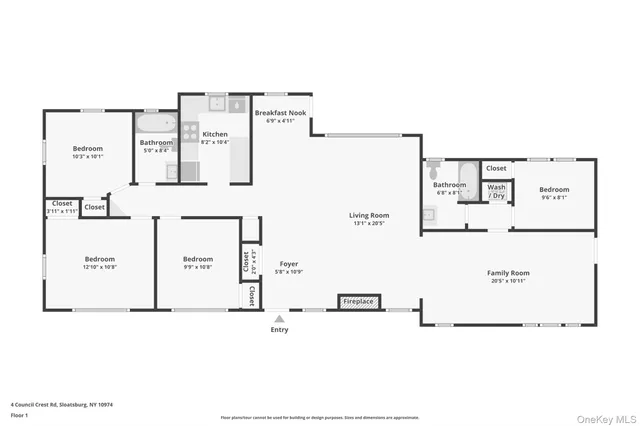 $499,000 | 4 Council Crest Road, Sloatsburg, NY 10974