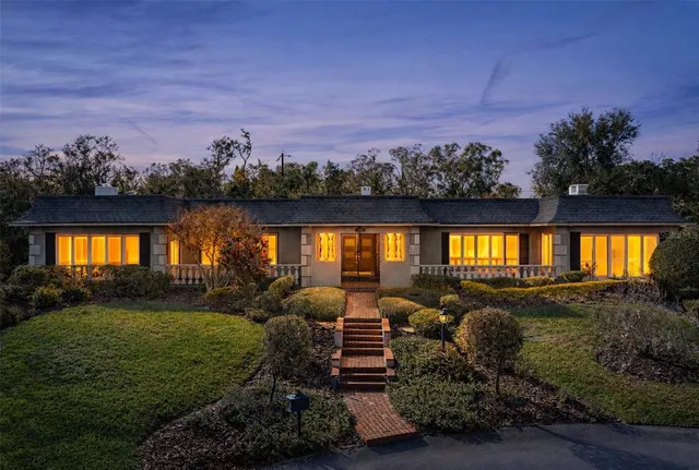 a view of a city and ocean view