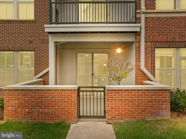 a front view of a building