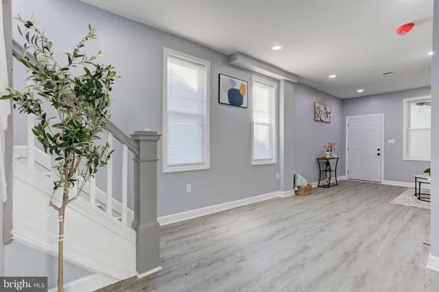wooden floor with a window
