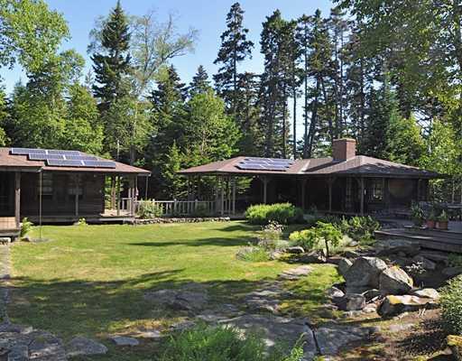 . Ram Island St. George, ME 04860 - Photo 5 of 25 Exterior Front. Courtyard