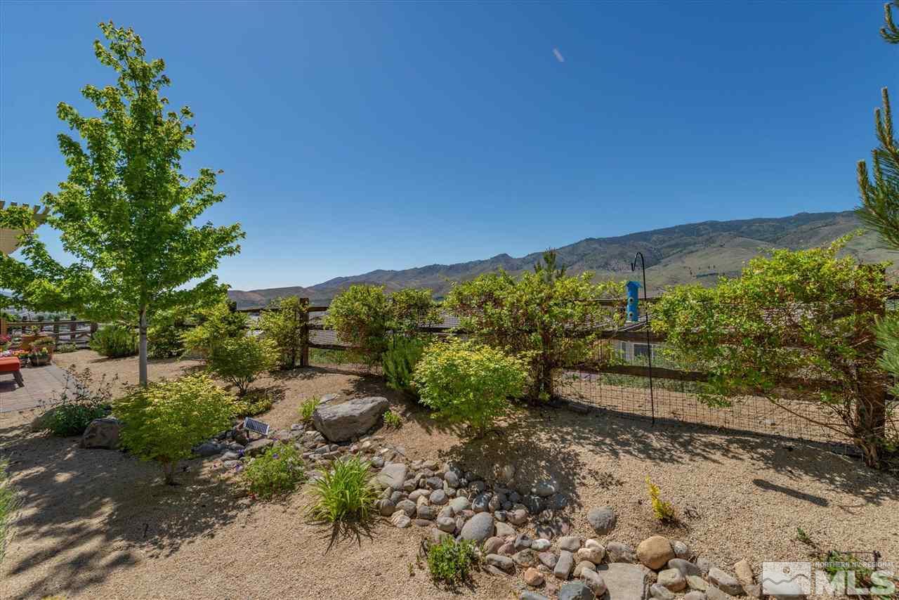 1149 Dutch Hollow Trail Reno, NV 89523 - Photo 18 of 38 a view of a garden with mountain view