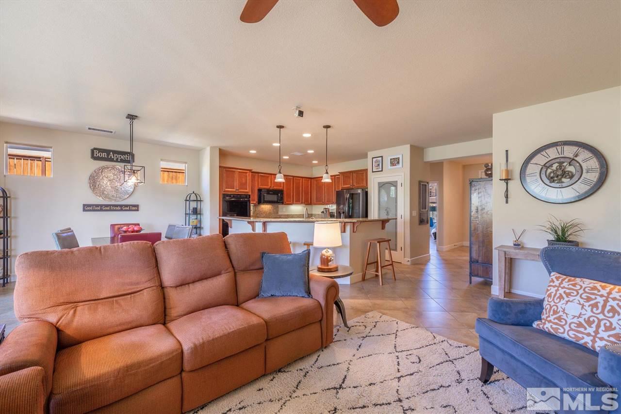 1149 Dutch Hollow Trail Reno, NV 89523 - Photo 7 of 38 a living room with furniture and kitchen view