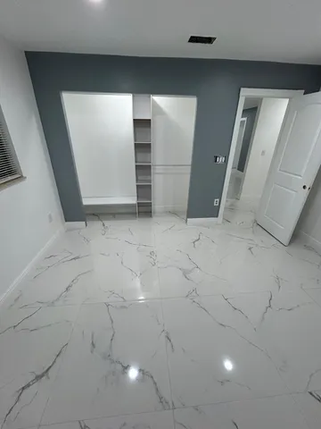 a view of empty room