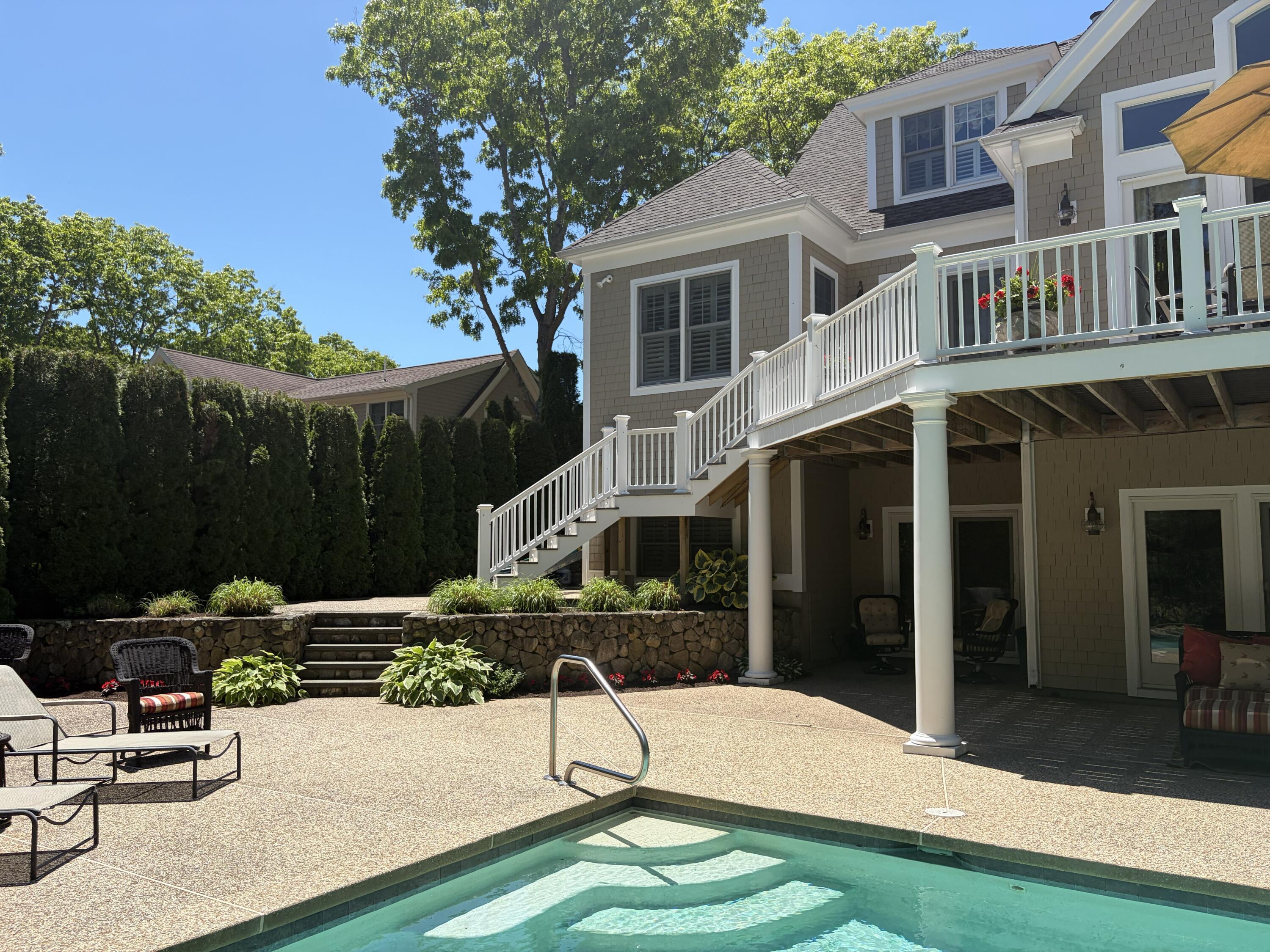36 Troon Way Mashpee, MA 02649 - Photo 38 of 51 Pool and Staircase