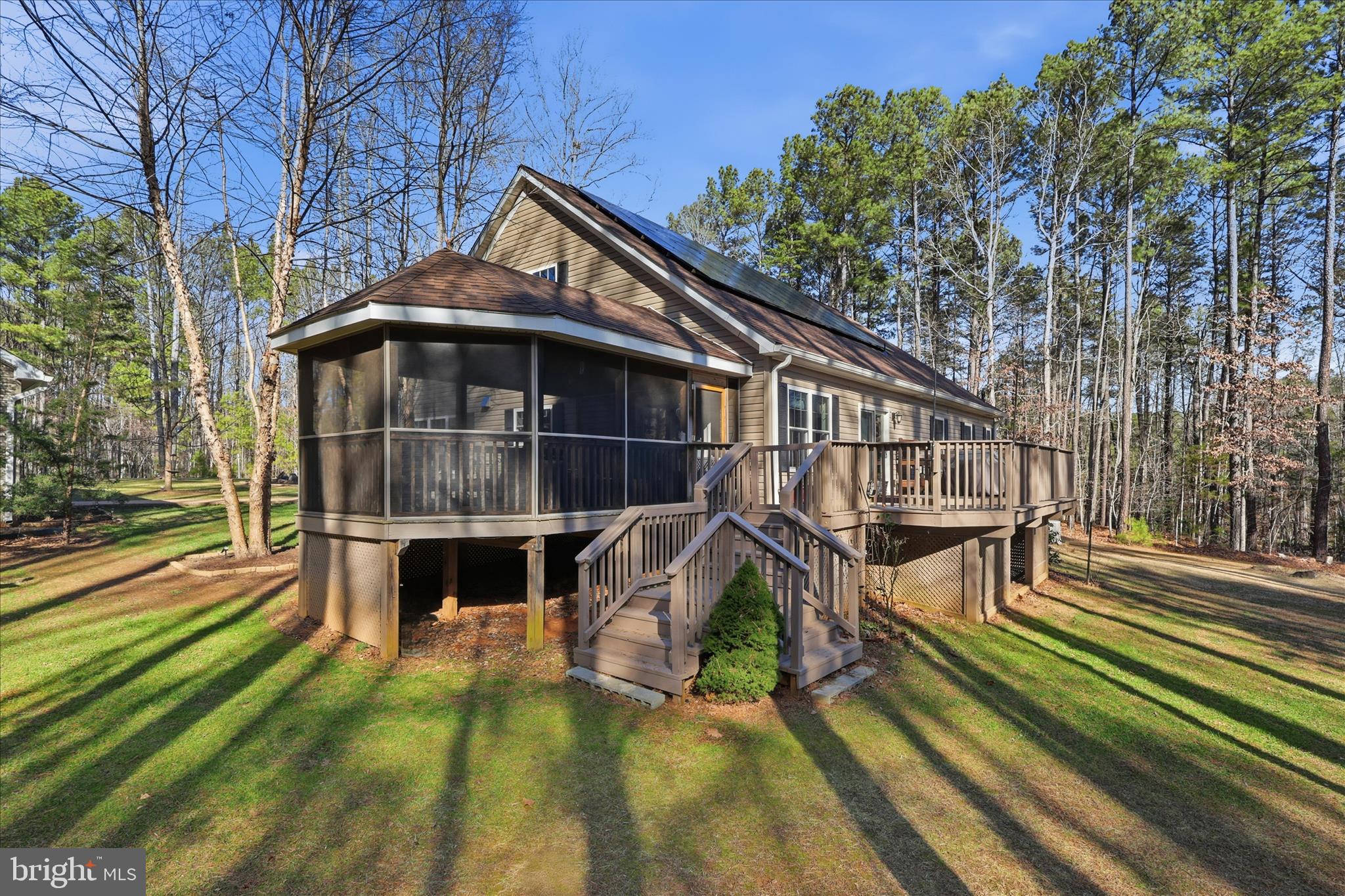 157 Roderick Place Mineral, VA 23117 - Photo 47 of 69 a view of a house with pool and sitting area