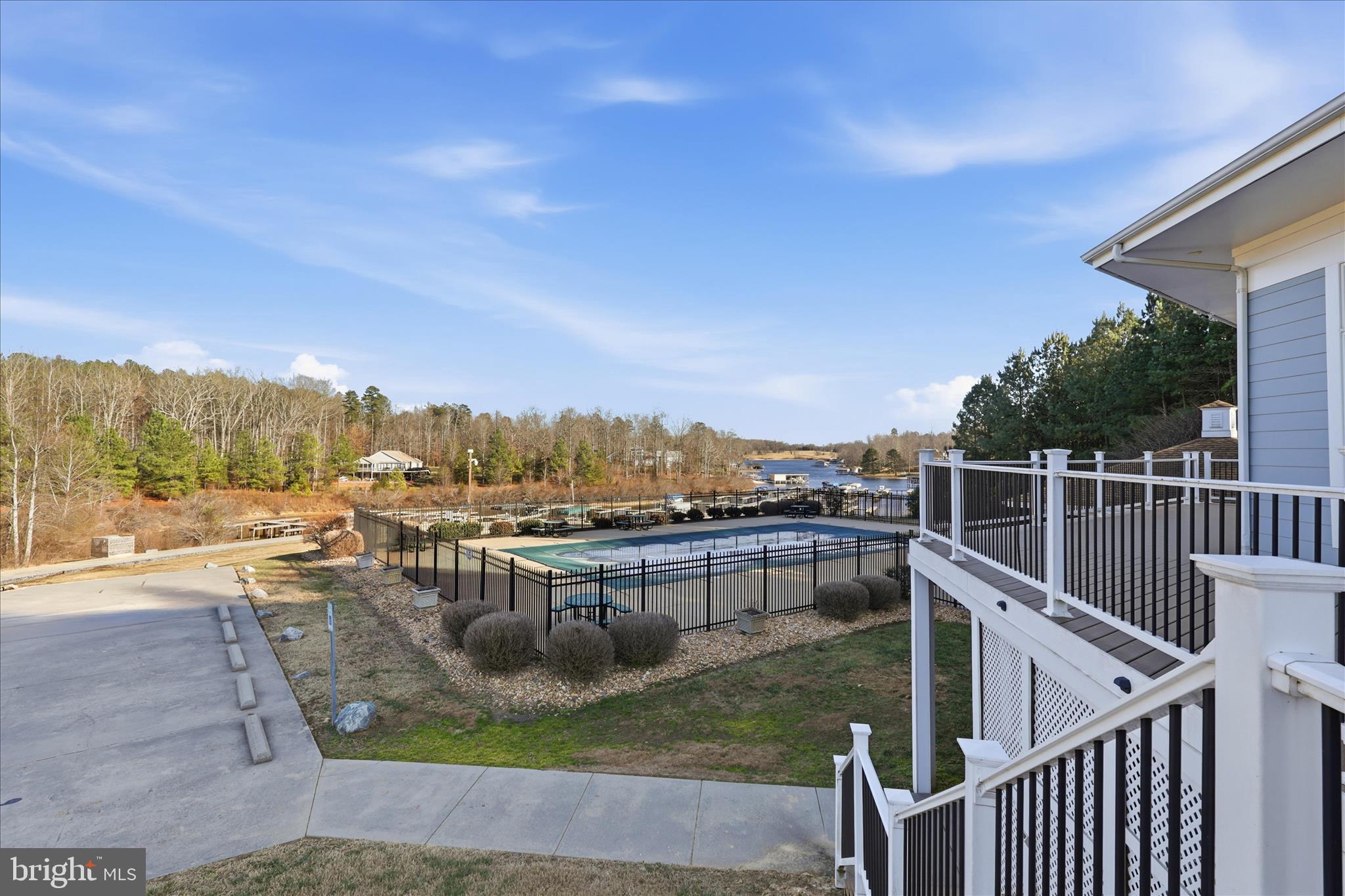 157 Roderick Place Mineral, VA 23117 - Photo 60 of 69 a view of a swimming pool with a patio and a yard