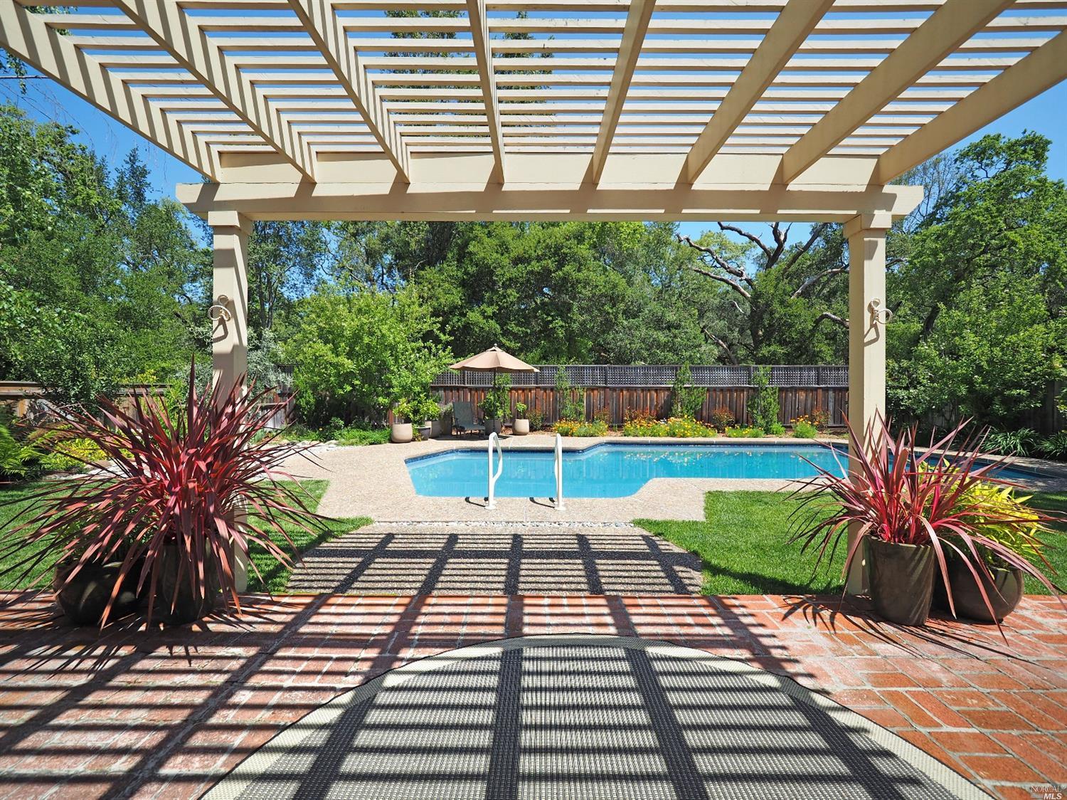 6443 Stone Bridge Road Santa Rosa, CA 95409 - Photo 1 of 1 Fabulous Oakmont located in the Valley of the Moon's Wine Country for active 55+ homeowners. This popular Redwood Model reinvented also has an inviting backyard with solar saltwater pool which perfectly compliments the impressive, impeccable 2013 renovated home. Showcasing multiple entertaining areas outdoors with serene landscaping and overhead trellis, it will exceed your expectations.