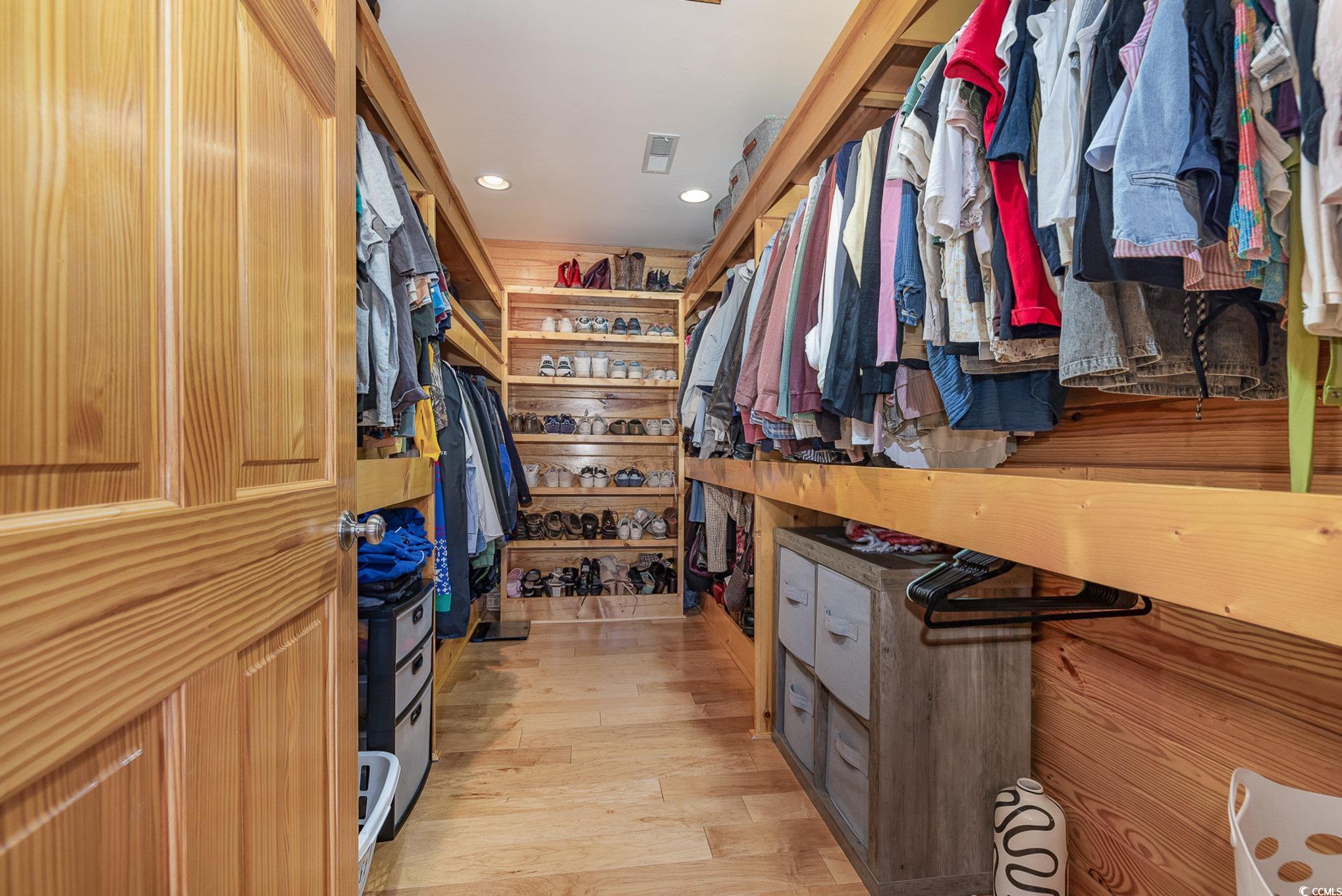 3658 Edwards Road Aynor, SC 29511 - Photo 34 of 39 Walk in closet featuring light wood-type flooring