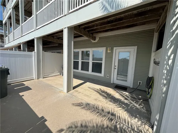 a view of a house with a door and porch