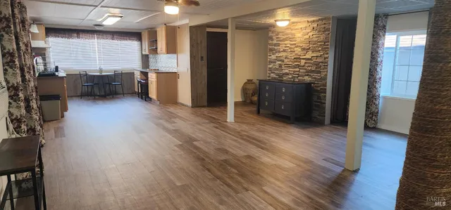 a view of living room with furniture