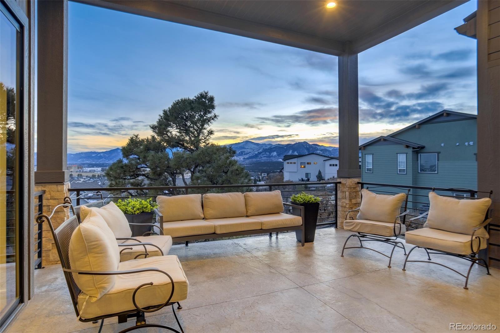 1287 Kelso Place Colorado Springs, CO 80921 - Photo 43 of 50 a building outdoor space with patio furniture