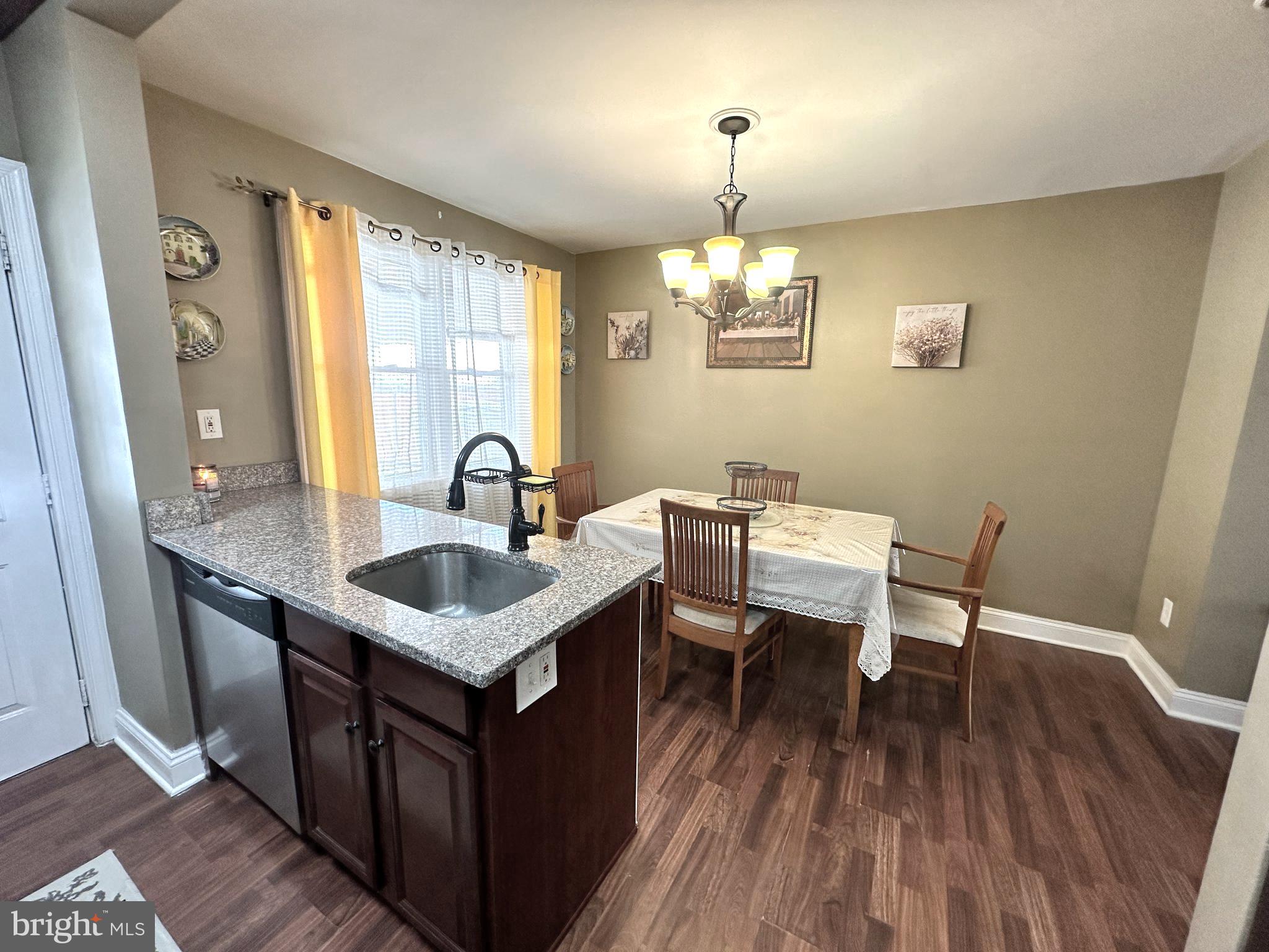 1608 Manor Road Dundalk, MD 21222 - Photo 8 of 22 alt view of kitchen and dining area