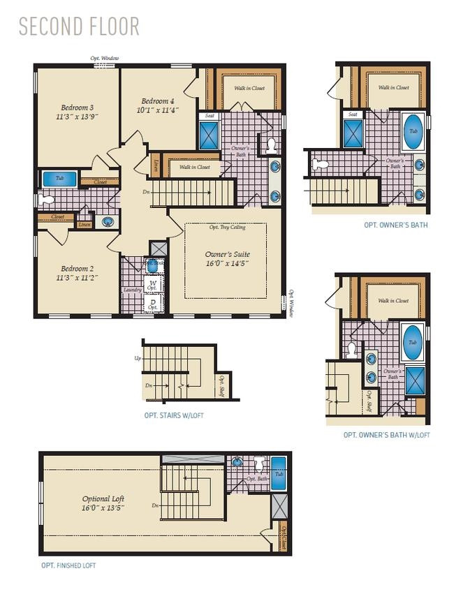 18 Flight Pattern Way Garner, NC 27529 - Photo 21 of 21 2nd Floor Plan