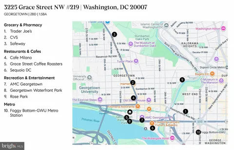 $750,000 | 3225 Grace Street Northwest, Unit 219, Washington, DC 20007