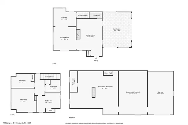 a picture of a floor plan