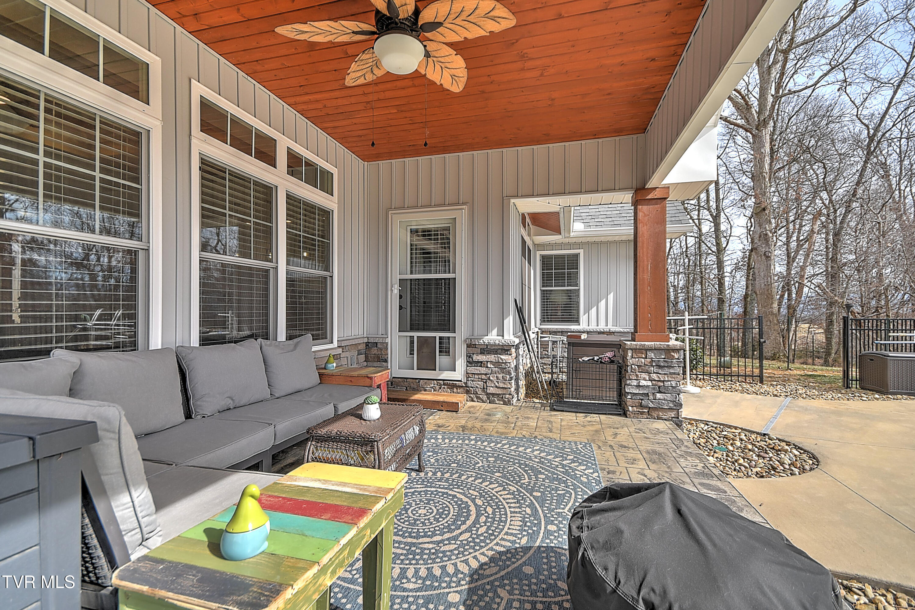 306 Saddle Ridge Court Greeneville, TN 37745 - Photo 30 of 40 Covered Patio with Architectural Detail