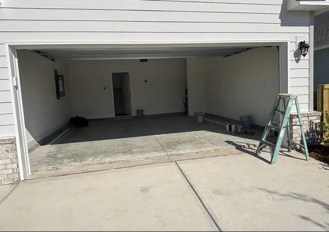 a room with furniture and gym equipment