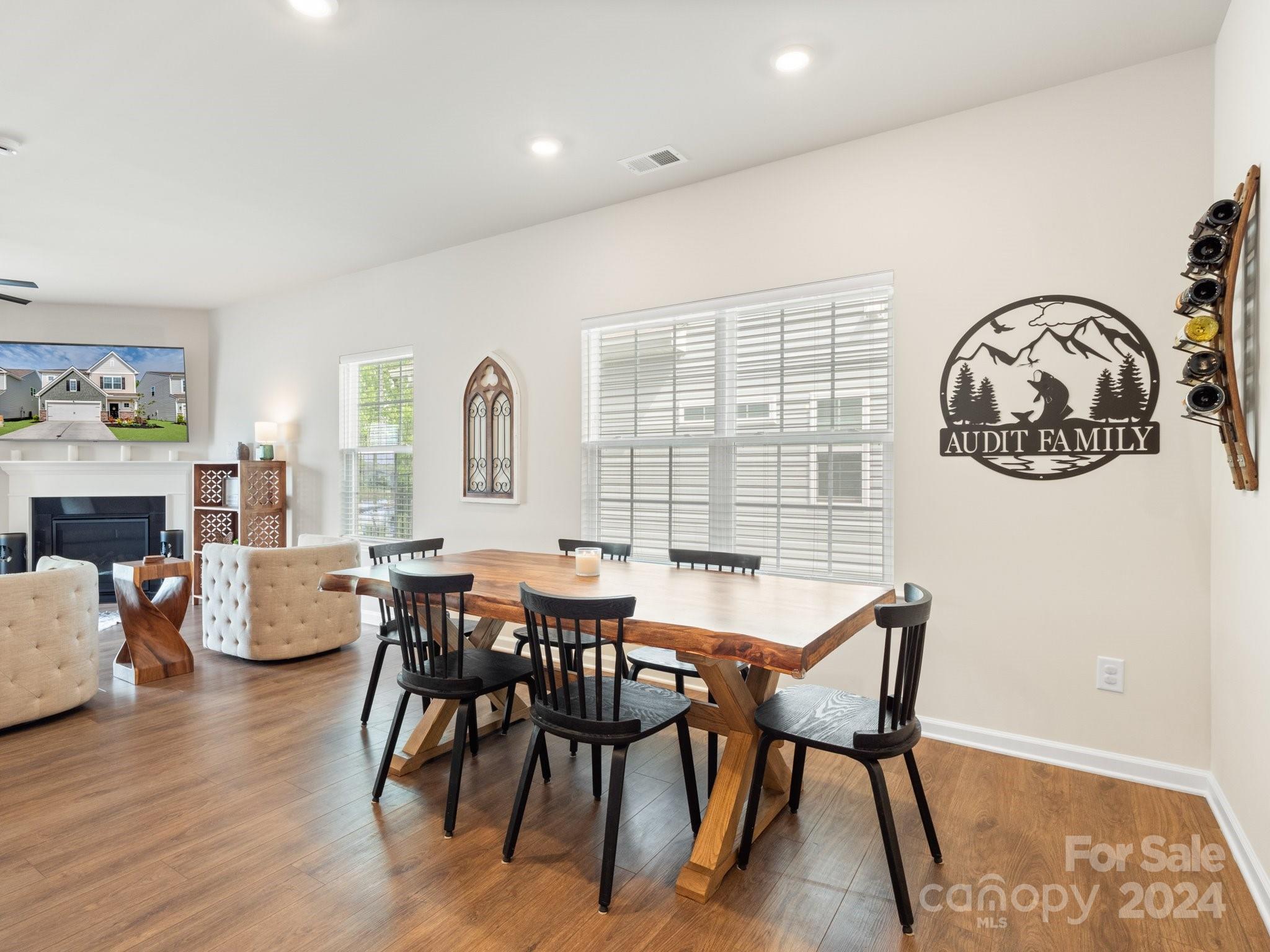 6515 Gopher Road Lancaster, SC 29720 - Photo 14 of 35 a view of a dining room with furniture and wooden floor