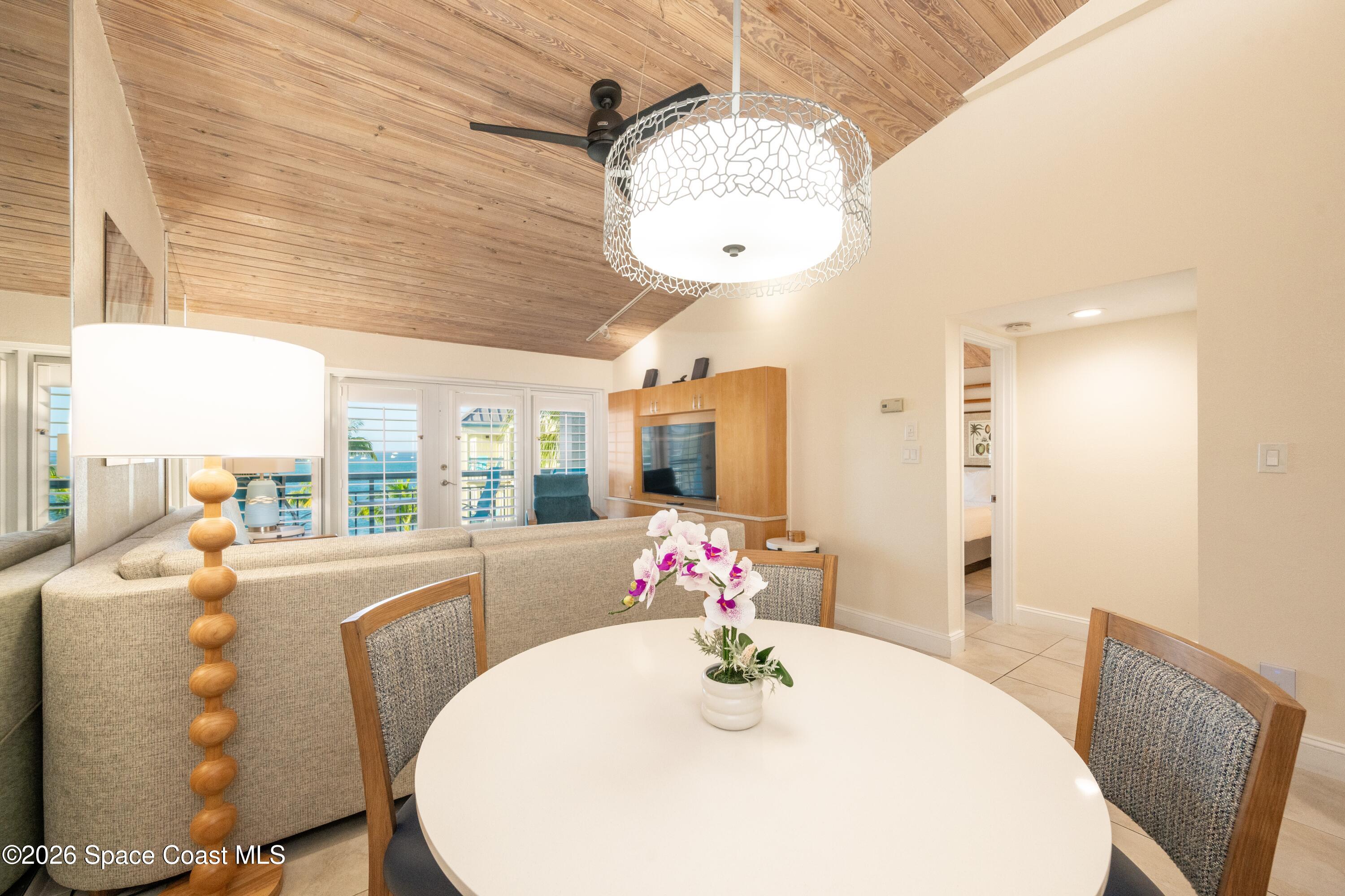617 Front Street, Unit A52 Key West, FL 33040 - Photo 21 of 42 a view of a dining room with furniture window and outside view