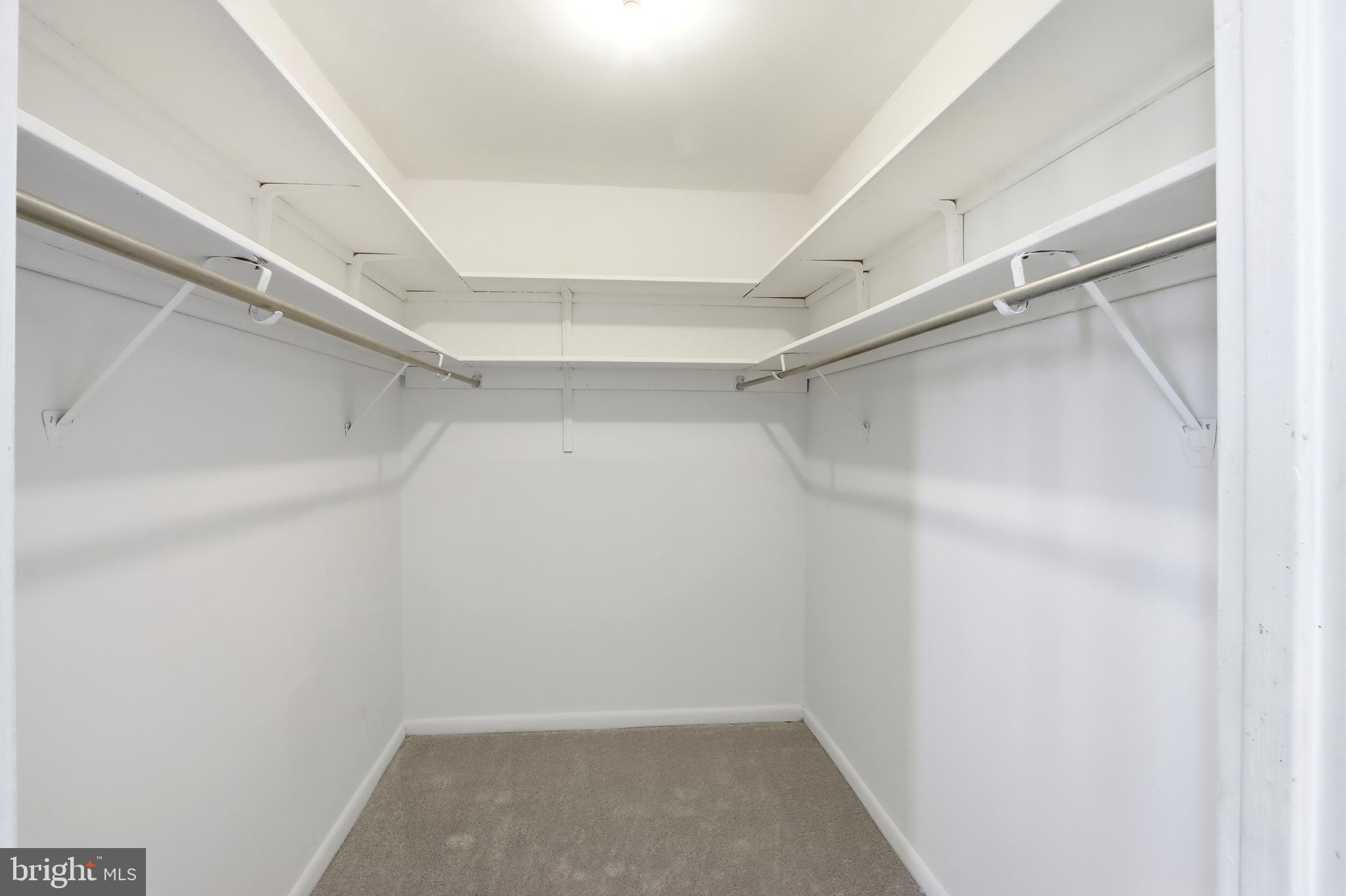6317 Park Heights Avenue, Unit 404 Baltimore, MD 21215 - Photo 16 of 27 a view of an empty walk in closet