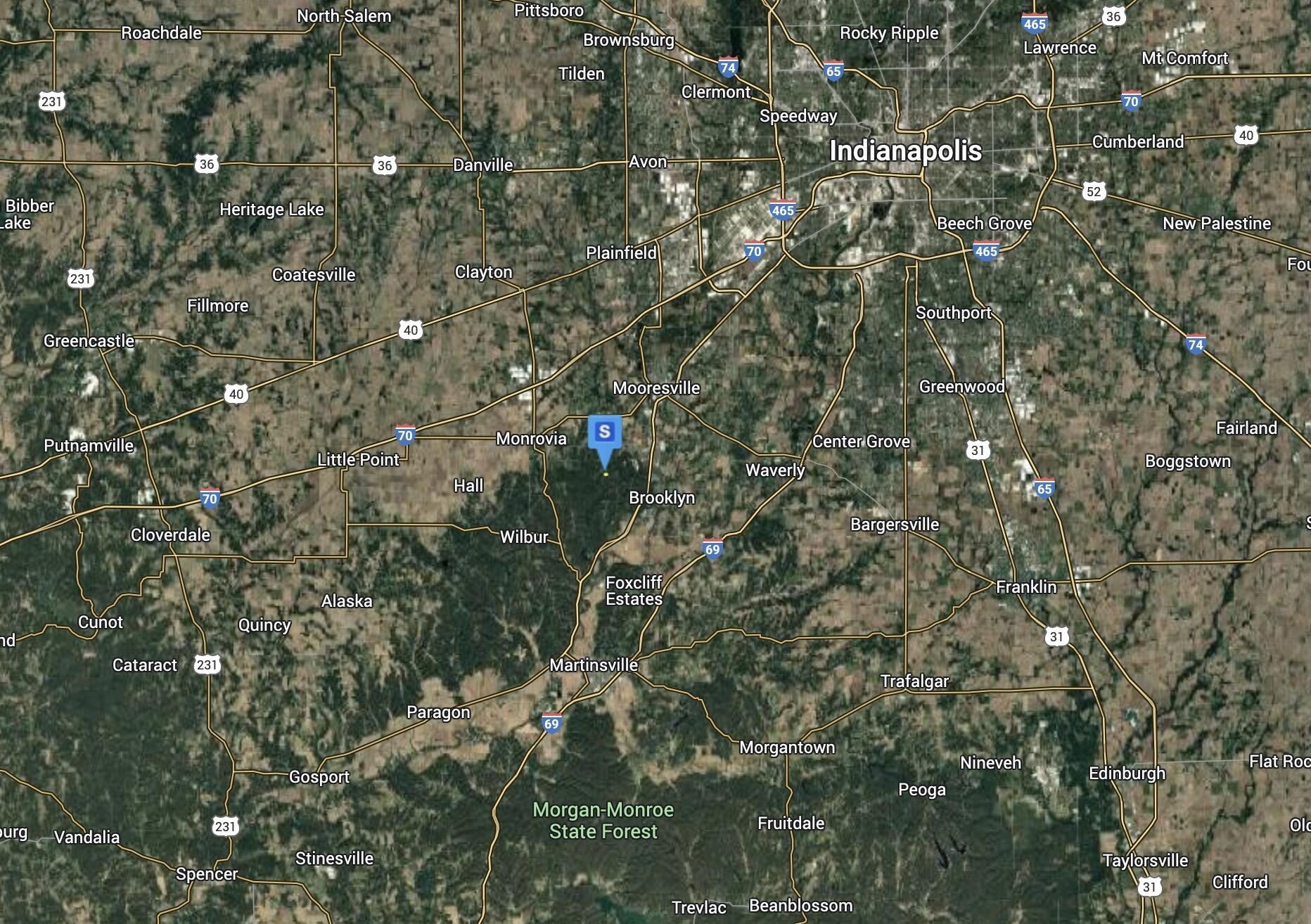 8970 Mallory Road Mooresville, IN 46158 - Photo 4 of 4 a view of a house with a tree